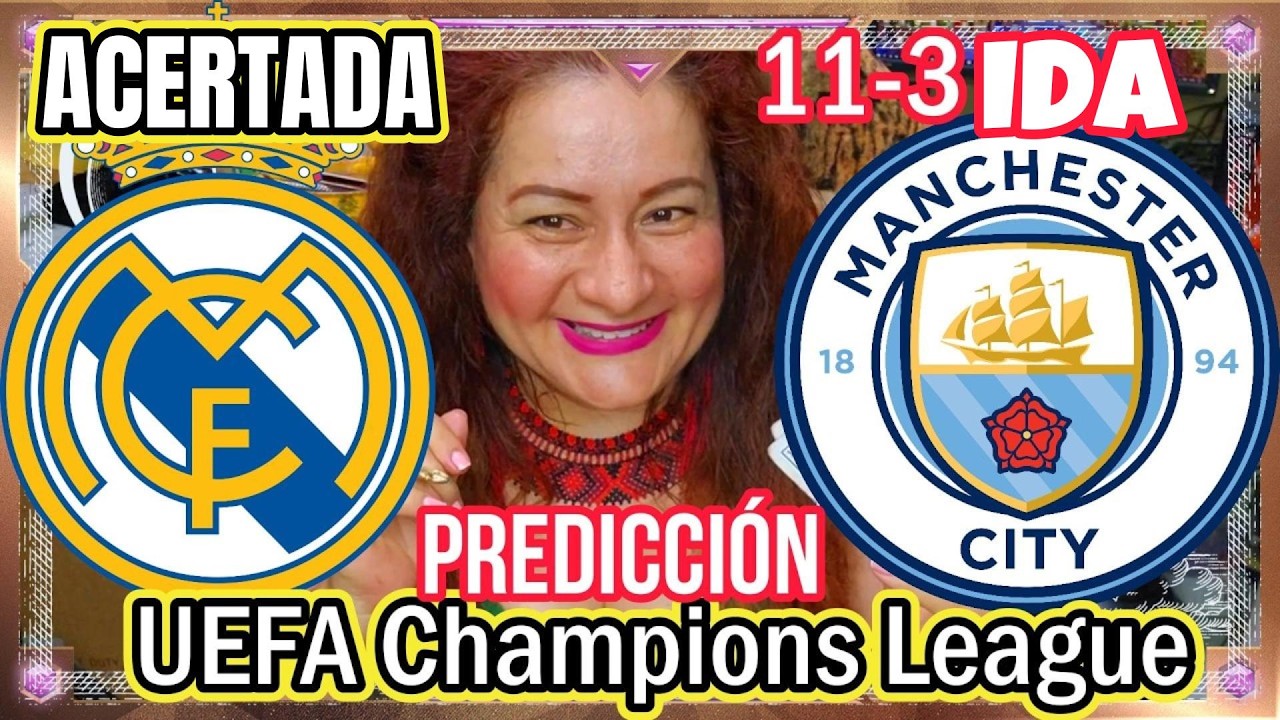Real Madrid  Vs  Manchester City   UEFA Champions League #prediccion    #prediccionesdeportivas