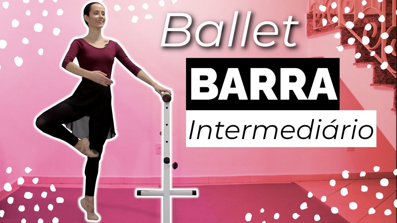 AULA DE BALLET para fazer em casa! - Ballet Clássico Intermediário | INTERMEDIATE BALLET CLASS