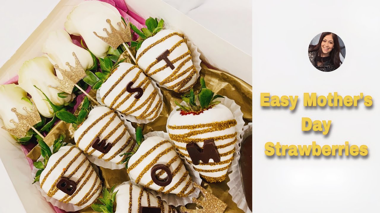 DIY Mother's Day Strawberry Box YouTube