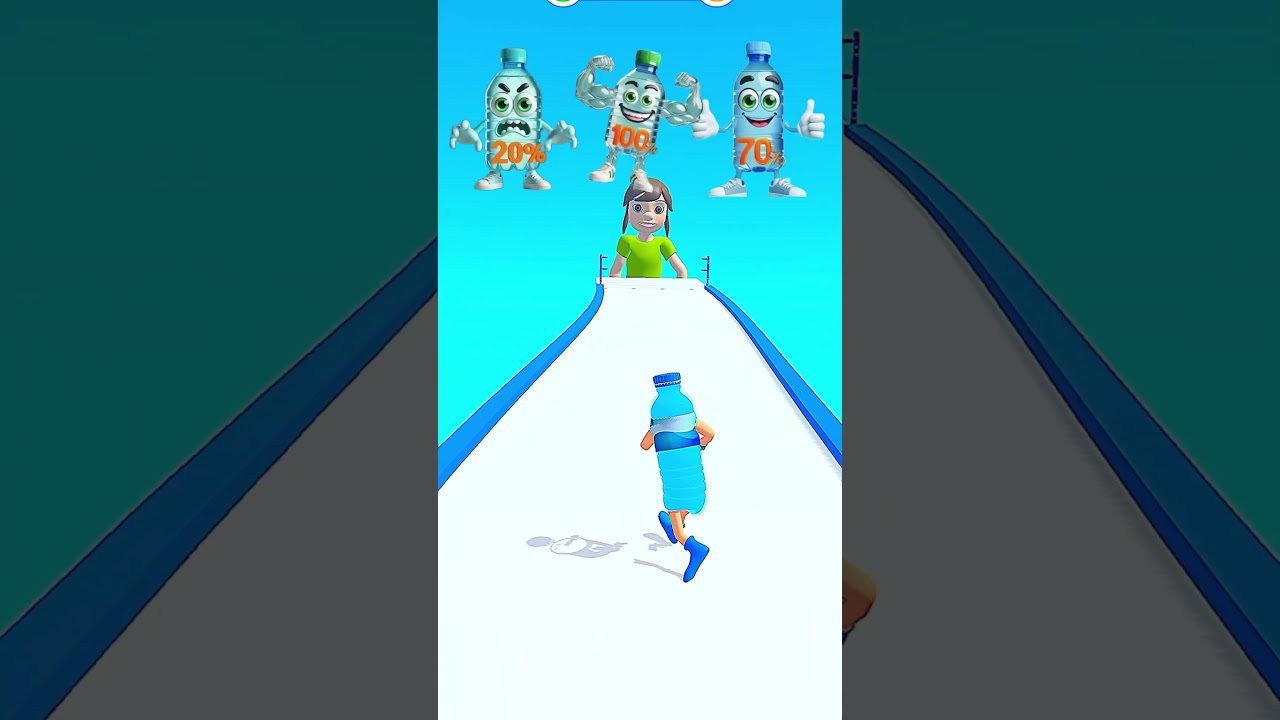 BOTTLE RUNNER 😏 Best Funniest Game Ever Played 😅 