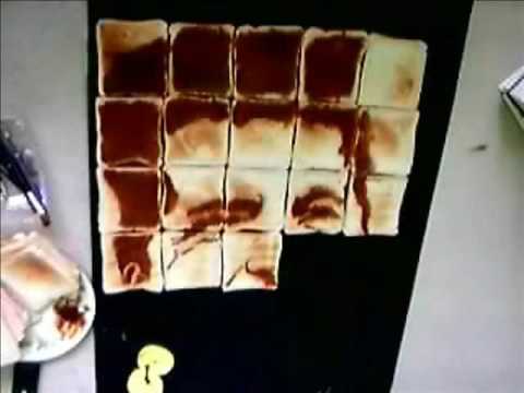 SIMON COWELL MARMITE ON TOAST PAINTING Nathan Wyburn