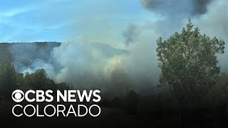 Evacuations underway for residents near fire burning south of Rifle, Colorado