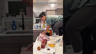 No edible Thanksgiving dinner😬😱#ThanksgivingFail #CookingDisaster #FamilyFun #HolidayVibes #FYP