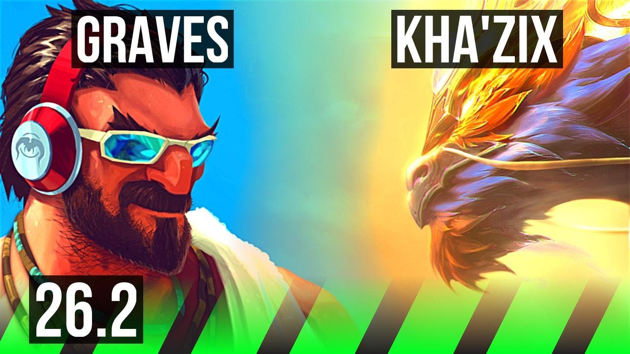 GRAVES vs KHA'ZIX (JGL) | KR Master | 26.2