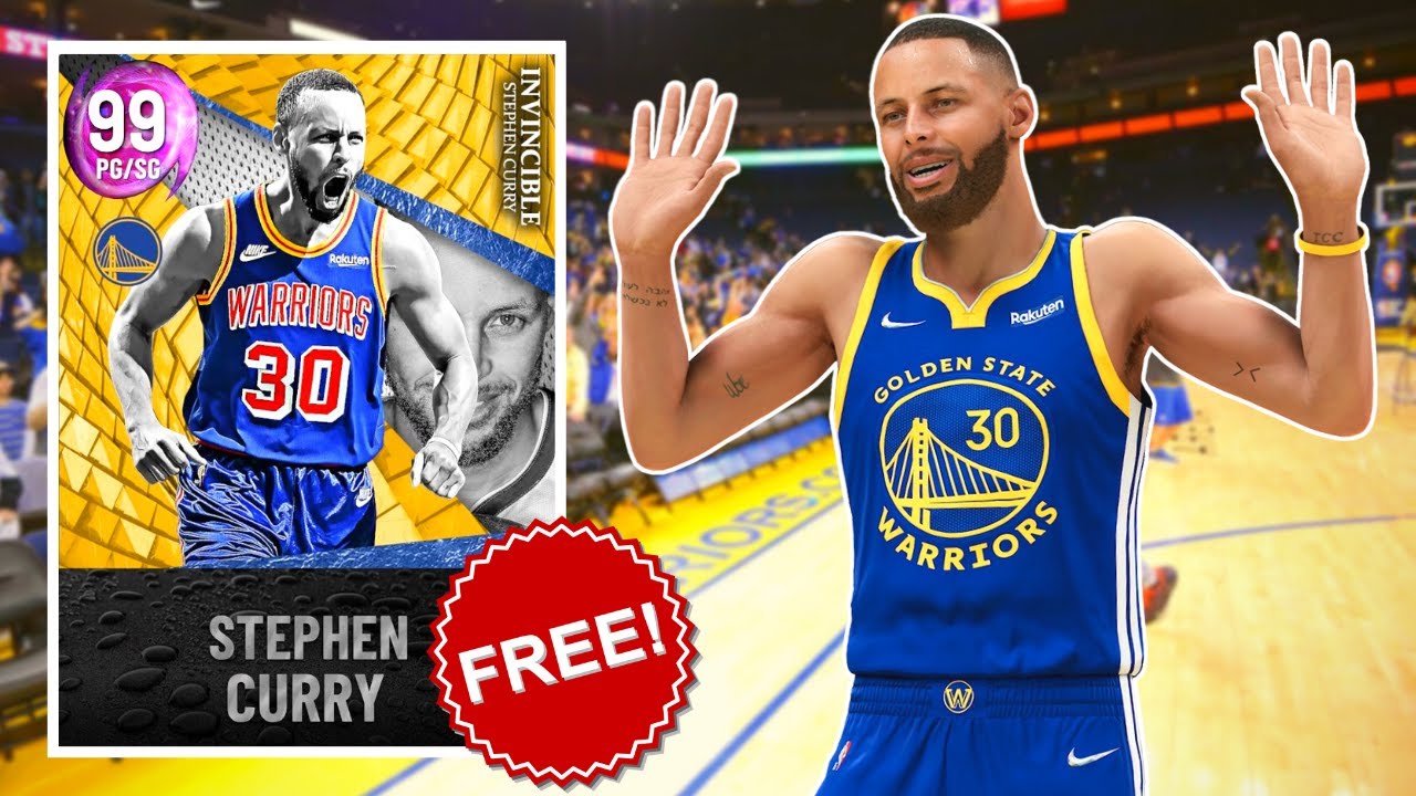GETTING A *FREE* INVINCIBLE STEPH CURRY IN NBA 2K22 MYTEAM! FINISHING