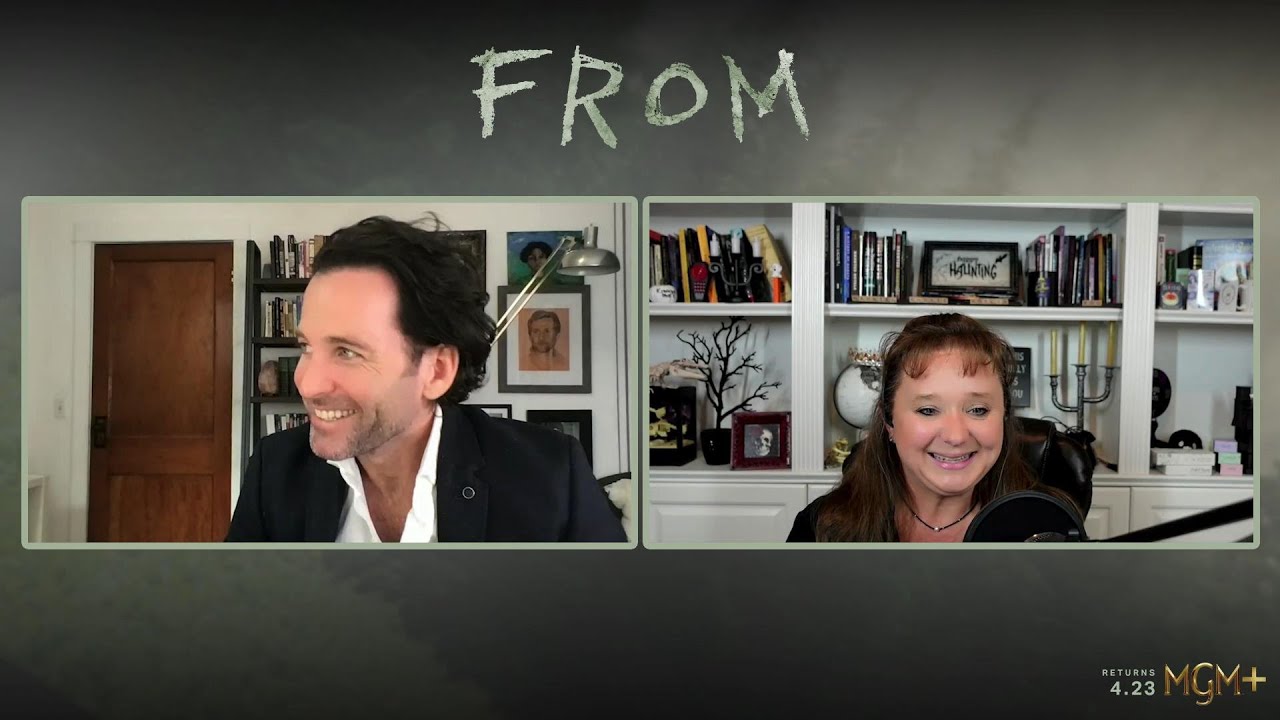 Eion Bailey talks about why Jim is so calm in MGM+ horror series FROM, image size:1280x720