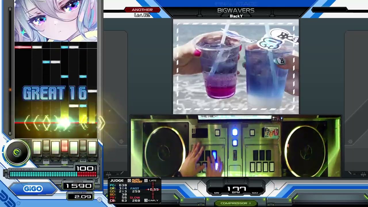 beatmania IIDX】BIGWAVERS ANOTHER easy CLEAR! - YouTube