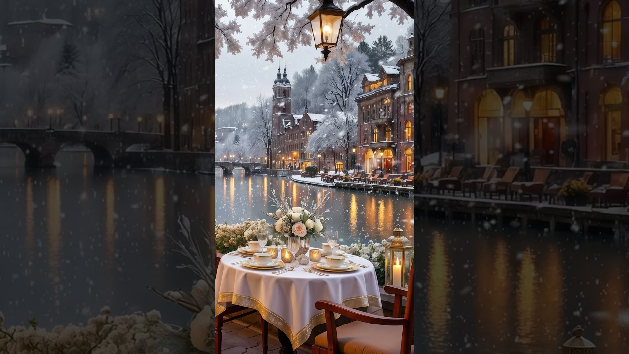 Winter Jazz Cafe Soundscape for Work ❄️ | Smooth Cozy Cool Jazz, Relaxing Music