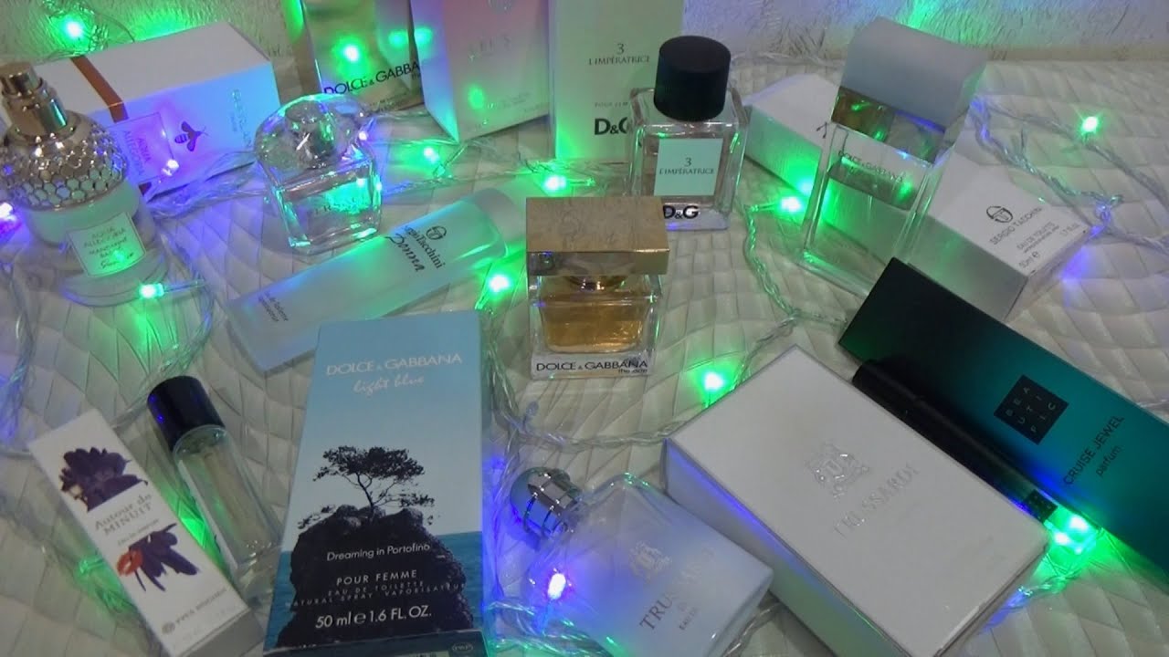 Моя коллекция ароматов Шикарные Сексуальные Нежные