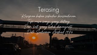 Bukan sekadar sunyi (Terasing cover x sunset x town)