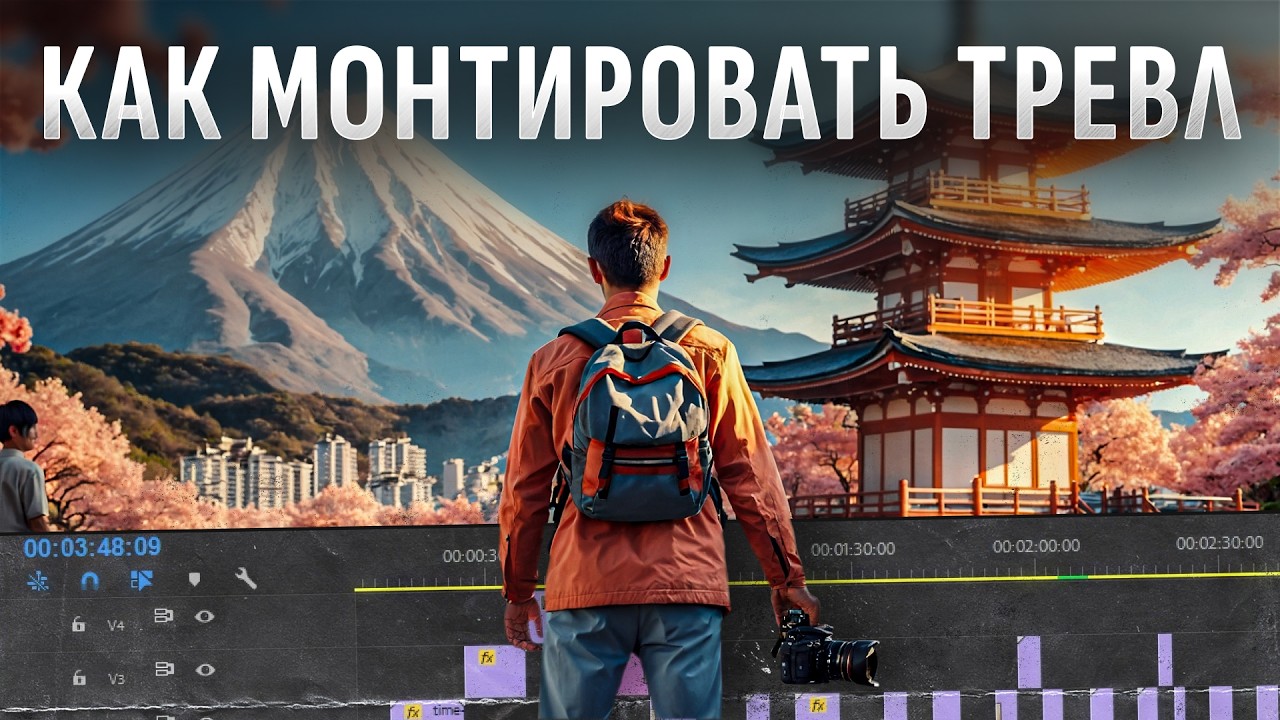 Как смонтировать видео из твоего путешествия!