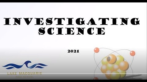 Investigating Science