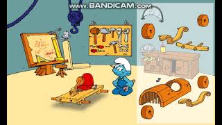 PC (Browser, Flash) Longplay [101] Smurf's Handy Car screenshot 5