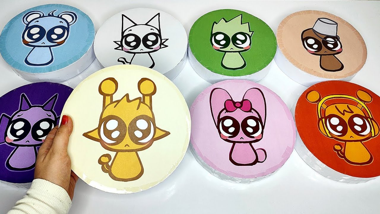 Paper Diy🌸 Incredibox Sprunki Blind Bags Unboxing |How to make Sprunki blind bag 