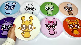 Paper Diy🌸 Incredibox Sprunki Blind Bags Unboxing |How to make Sprunki blind bag #paperdiy #sprunki