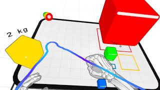 My first VR video, Hand Physics Lab