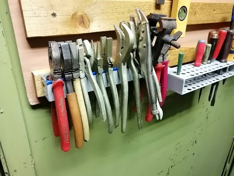 Держатели инструмента для гаража и для мастерской