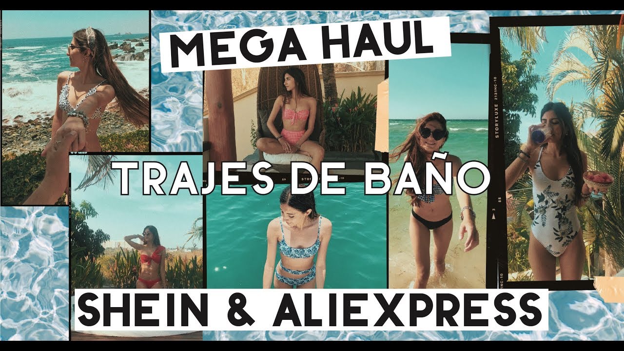 SUPER MEGA TRY-ON HAUL BIKINIS DE SHEIN Y ALIEXPRESS VERANO 2019