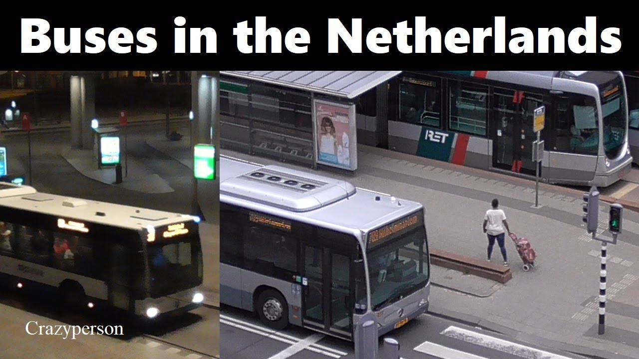 Bussen Amsterdam CS, Sloterdijk, Rotterdam, Almere, Amersfoort, Dordrecht