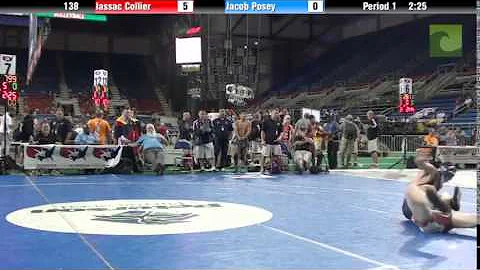 138 Iassac Collier vs. Jacob Posey