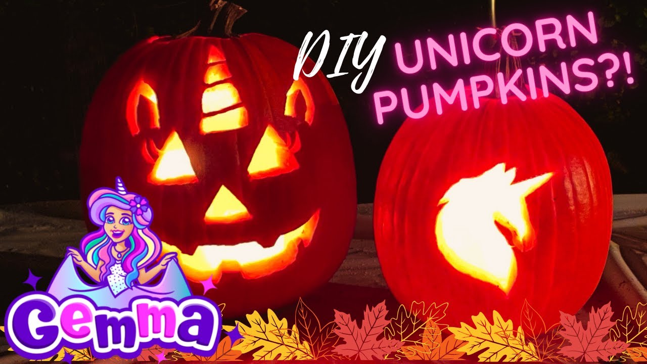 How to Carve UNICORN PUMPKINS like a pro! | Easy Jack-o-Lantern Tutorial for Kids - YouTube how-to-carve-unicorn-pumpkins-like-a-pro-easy-jack-o-lantern-tutorial-for-kids-youtube