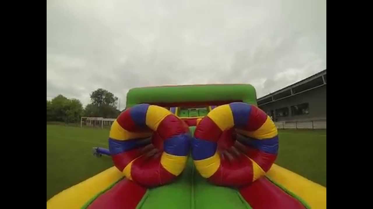 Binnenkant color run 21m - Springkastelen Jumperke