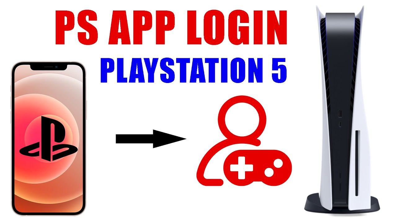 PS5 Smart Phone Login [ How to Sign In New User on Playstation 5 with