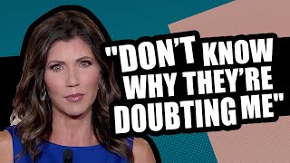 Gov. Kristi Noem DEFENDS against claims she’s ‘CAVING’ to NCAA on Title IX