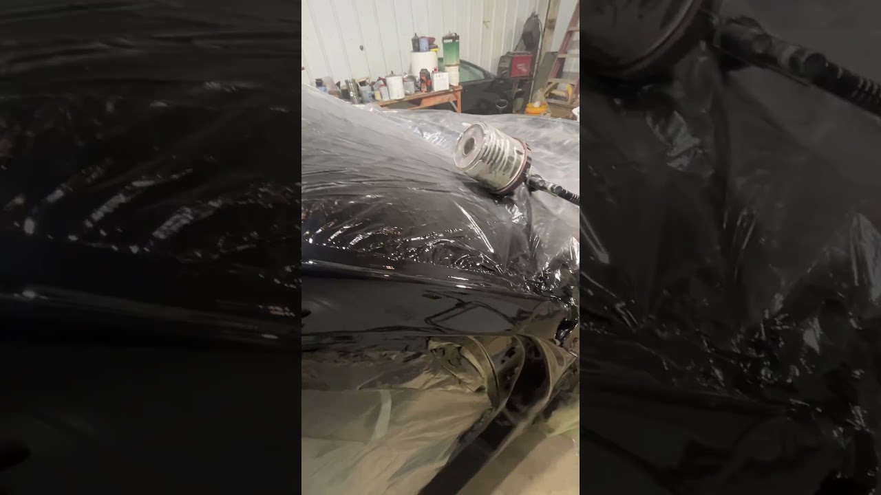 Blending clearcoat Autobody repair DIY #foryou #automobile 2018 Honda Accord #howto