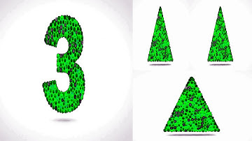 LEARN SHAPES COUNTING ( 3 TRIANGLE ) Effects Compilation Sponsored BY; Preview 2 Random Effects