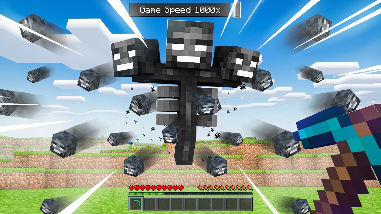 Can I beat Minecraft in 1000x speed?