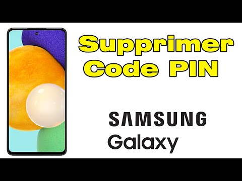 Vidéo: Comment Supprimer Le Code De Sécurité Samsung