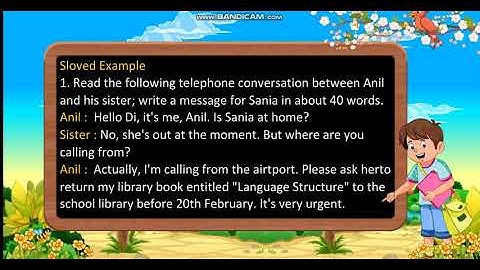 Class 6: Message Writing