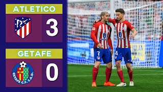 Atlético Madrid Dominates Getafe with 3-Goal Victory: Match Highlights