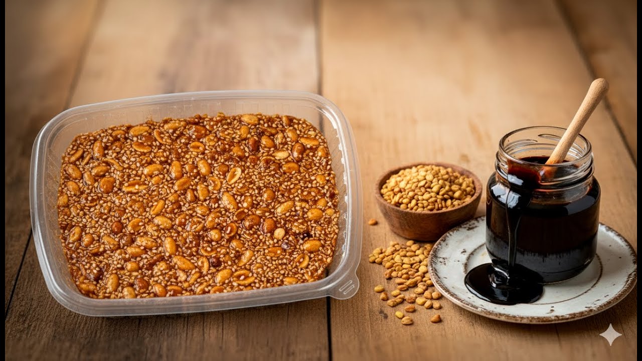 طريقه المفتقه (الحلبه المعقوده) على أصولها بأحلى تحويجه ريحتها هتجيب اخر الشارع❤️لليالى الشتا الجميل