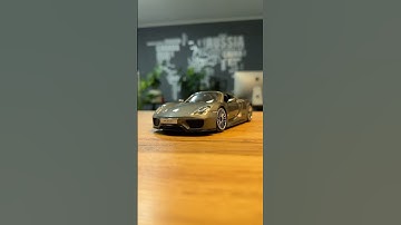 UNBOXING Porsche 918 Spyder 1:24 by Bburago #porsche #918spyder #diecast #asmr #bburago