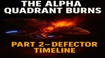 The Alpha Quadrant Burns — The Defector (Part 2)