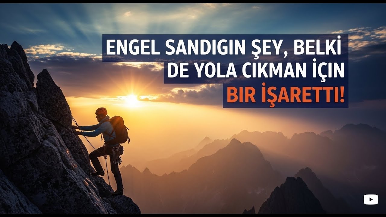 Engel Sandığın Şey, Belki de Yola Çıkman İçin Bir İşarettir!   