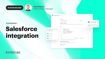 Product Update - Salesforce integration