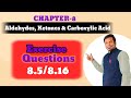 Std. 12th/Aldehyde ,Ketone & Carboxylic Acid/Exercise Solution/Imp Questions/Ncert solution