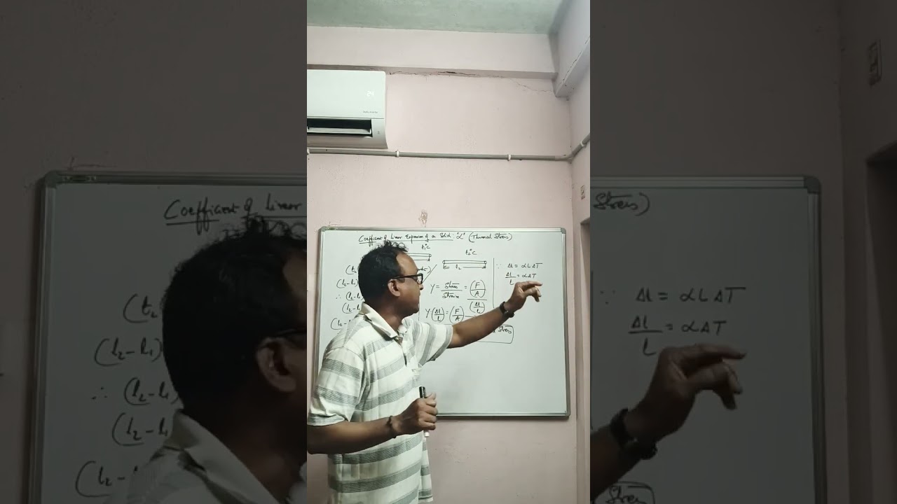 FORMULA FOR THERMAL STRESS N YOUNGS MODULUS ##