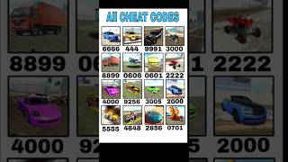 Indian Bikes Driving 3D || All NEW CHEATS CODES #shorts #short