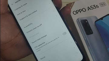 Oppo A53S 5G | How To Change Font Style in Oppo A53S 5G