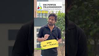 OM Power transmission | #ipotelugu | #ipo2026 | #gmpupdate | #sharemarkettelugu | #gopivlogs