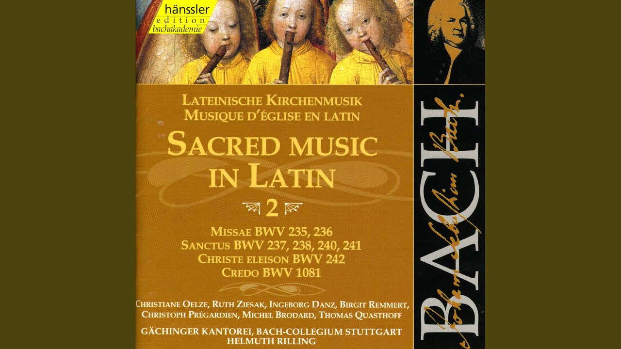 Sanctus in D Major, BWV 241 - YouTube
