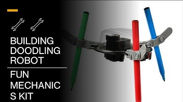 UNBOXING AND BUILDING DOODLING ROBOT *FUN MECHANICS KIT*
