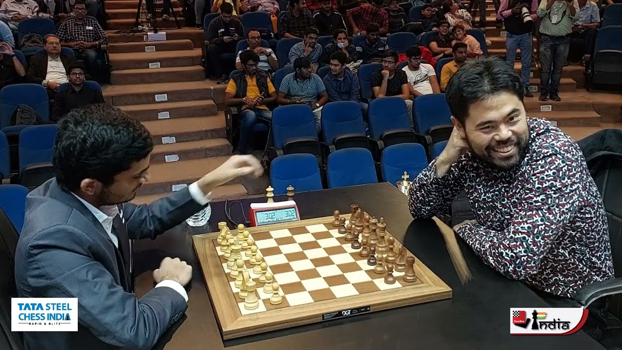 Tata Steel Chess, MVL vs Praggnanandhaa, Blitz