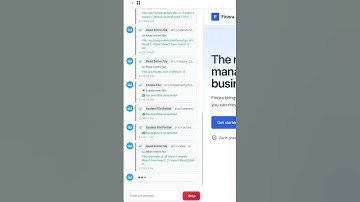 How AI Builds a Fintech Landing Page in Seconds #landingpage #coding #website #ai #tech