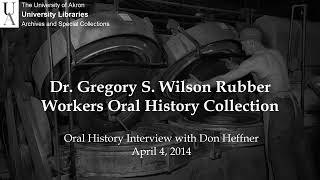 Oral History Interview with Don Heffner April 4, 2014