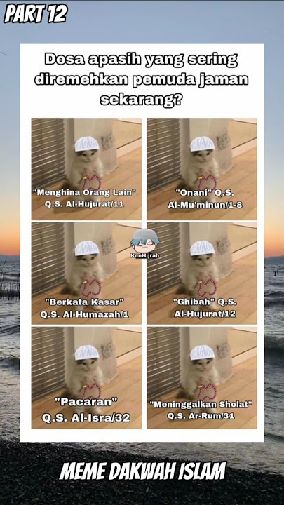 Meme Dakwah Islam || Part 12 #memedakwahislam#meme#dakwah#islam